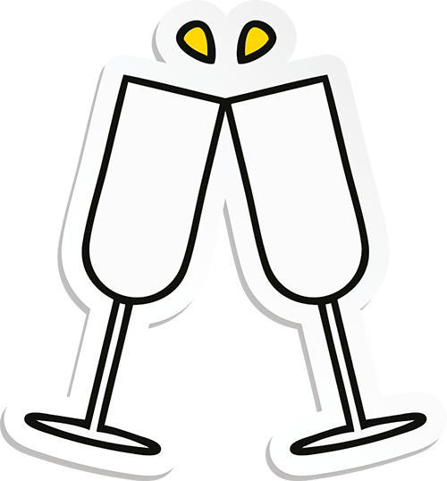 Sektglas Icon 02