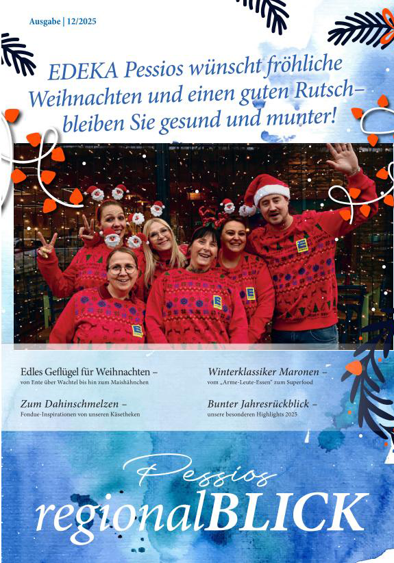 EDEKA Pessios Marktzeitung Ausgabe 12 2025